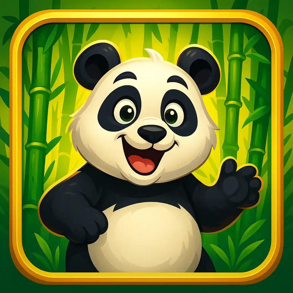 Wacky Panda slot game cover art