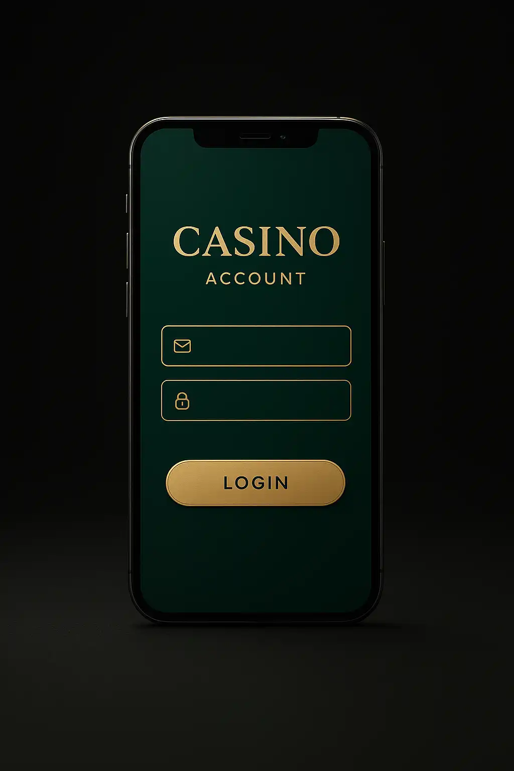 Spinnational account login screen on a mobile device